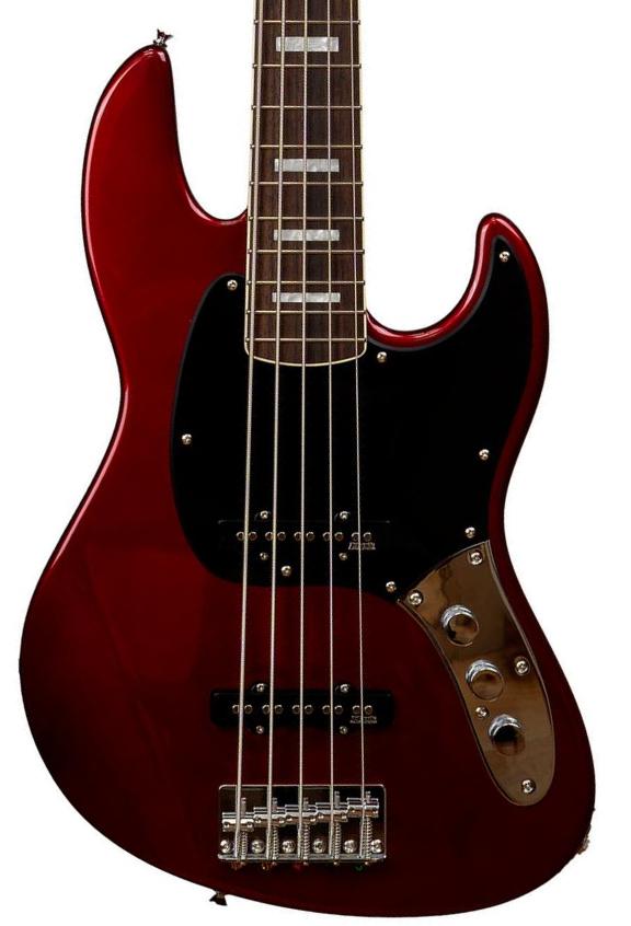Gloxy GOG MB GV 5 CR RW FC Passive 5-String - red passion