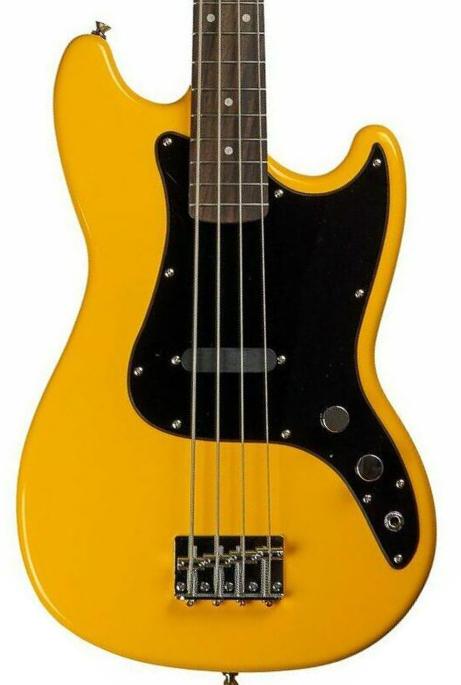 Solid body electric bass Markbass MB Little Bass - Yellow
