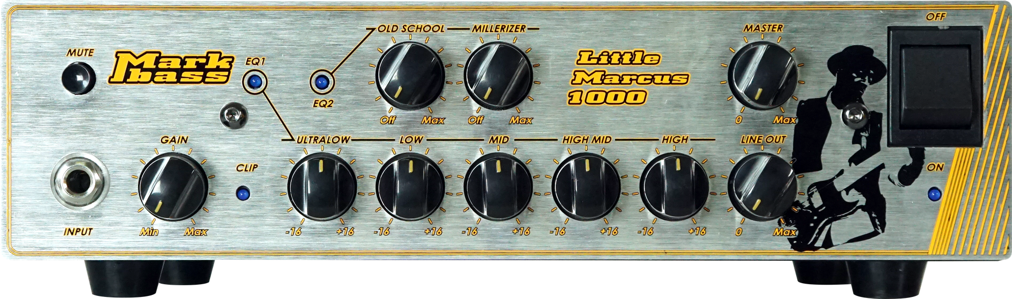 Markbass Little Marcus Miller 1000 Head Signature 1000w 4-ohms - Bass amp head - Variation 1