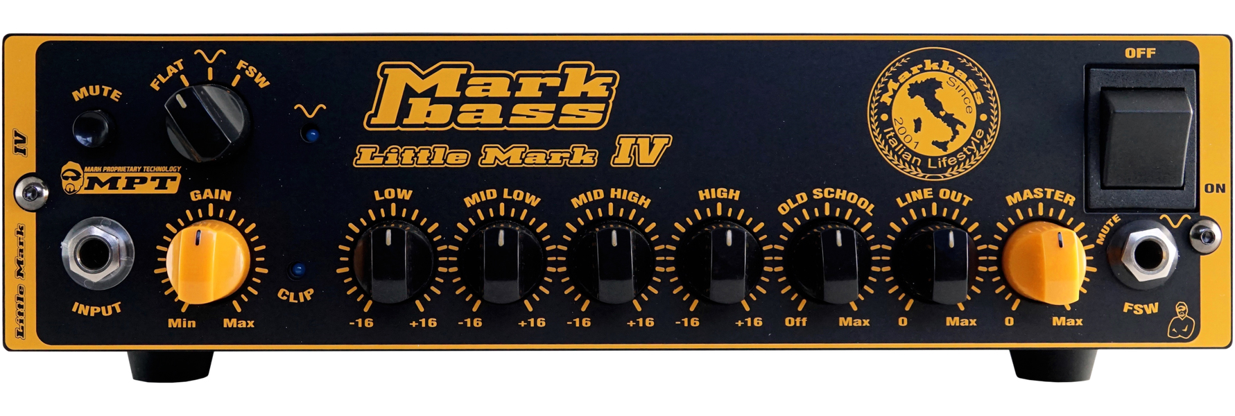 Markbass Little Mark Iv 500w Black - Bass amp head - Variation 1