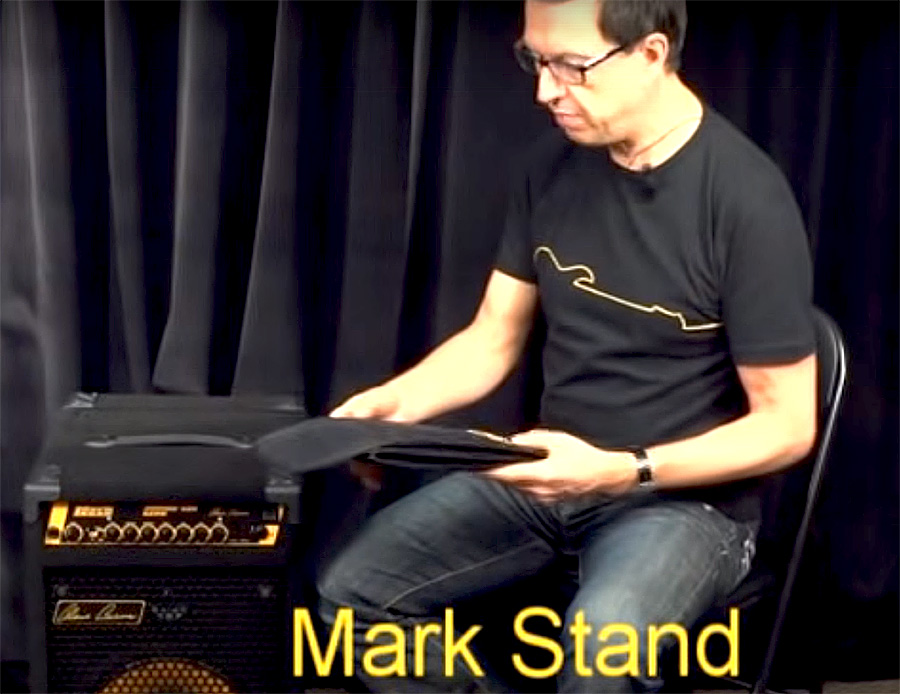 Markbass Mark Stand - Tilt back leg - Variation 3