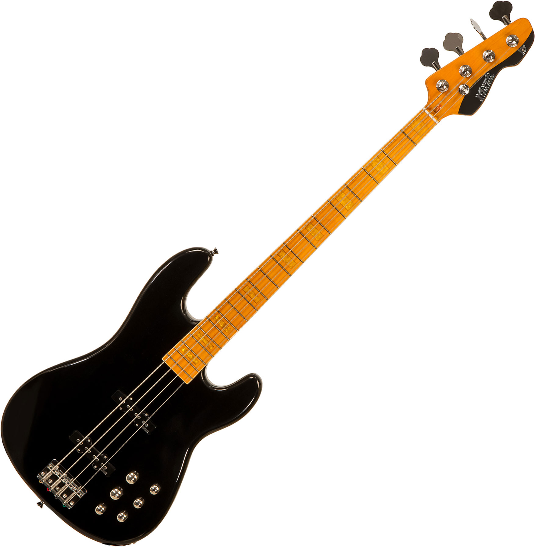 Markbass Mb Gv 4 Gloxy Val Cr Mp Active Mn - Black - Solid body electric bass - Variation 7