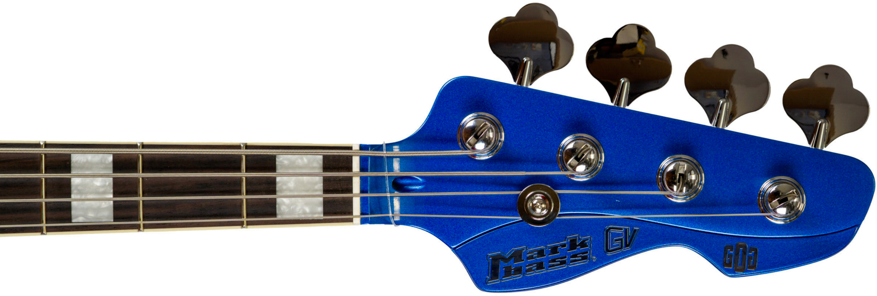Markbass Mb Gv 4c Cr Rw Fc Passive Gloxy Gog Rw - Blue Sky - Solid body electric bass - Variation 2