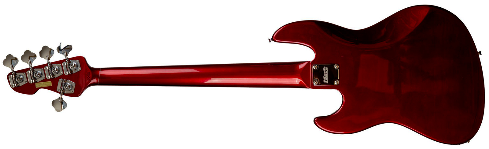 Markbass Mb Gv 5c Cr Mp Fc Passive Gloxy Gog Mn - Red Passion - Solid body electric bass - Variation 1