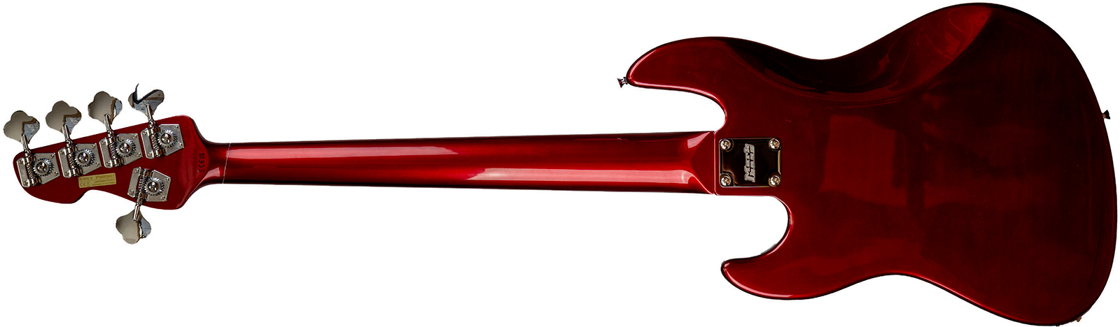 Markbass Mb Gv 5c Cr Rw Fc Passive Gloxy Gog Rw - Red Passion - Solid body electric bass - Variation 1