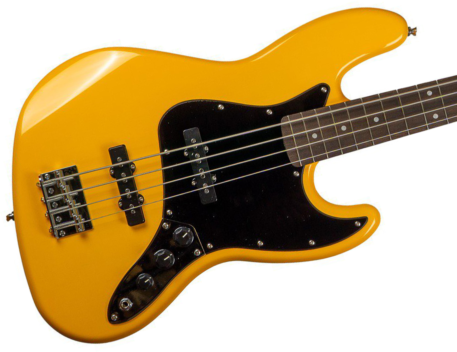 Markbass Mb Jb Lau - Yellow - Solid body electric bass - Variation 2