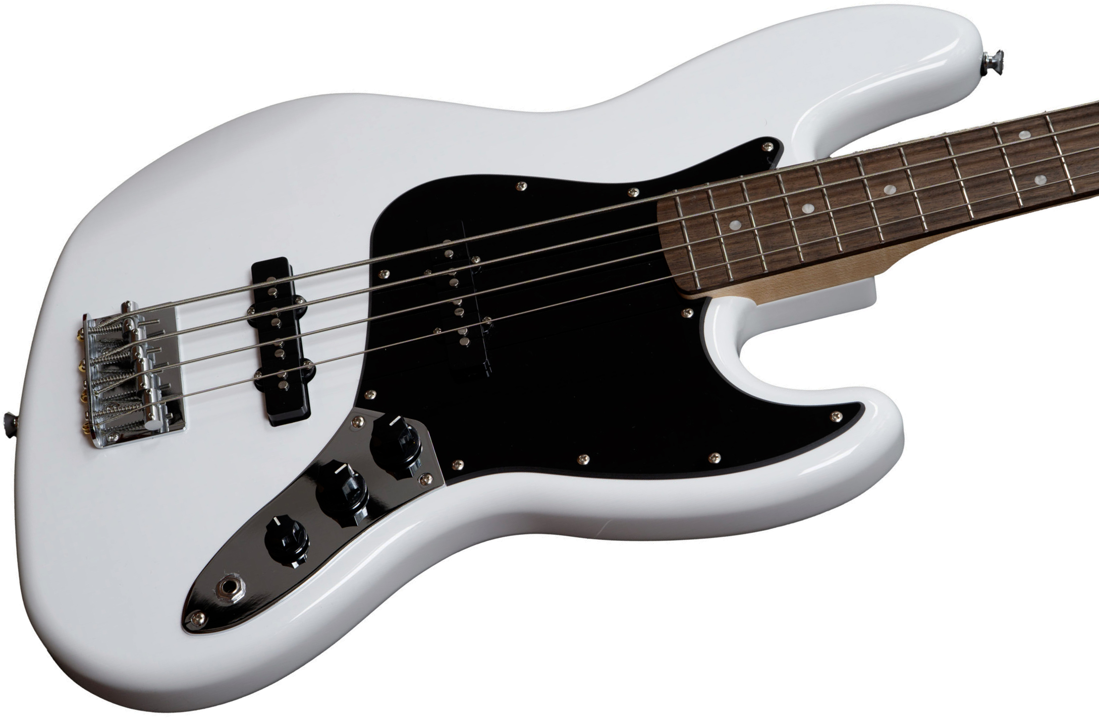 Markbass Mb Jb Lau - White - Solid body electric bass - Variation 2