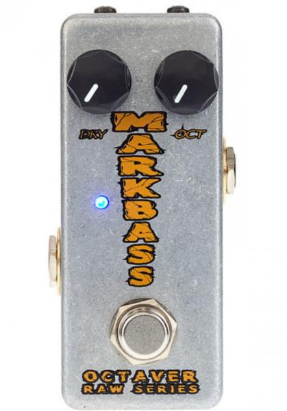 Harmonizer effect pedal for bass Markbass MB Octaver Raw Series