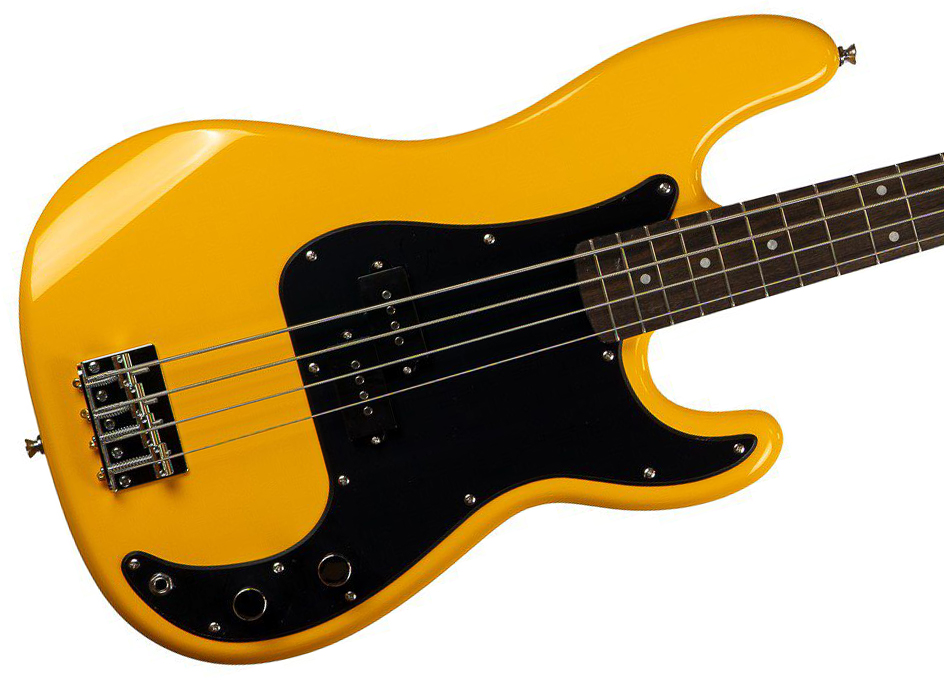 Markbass Mb Pb Lau - Yellow - Solid body electric bass - Variation 2