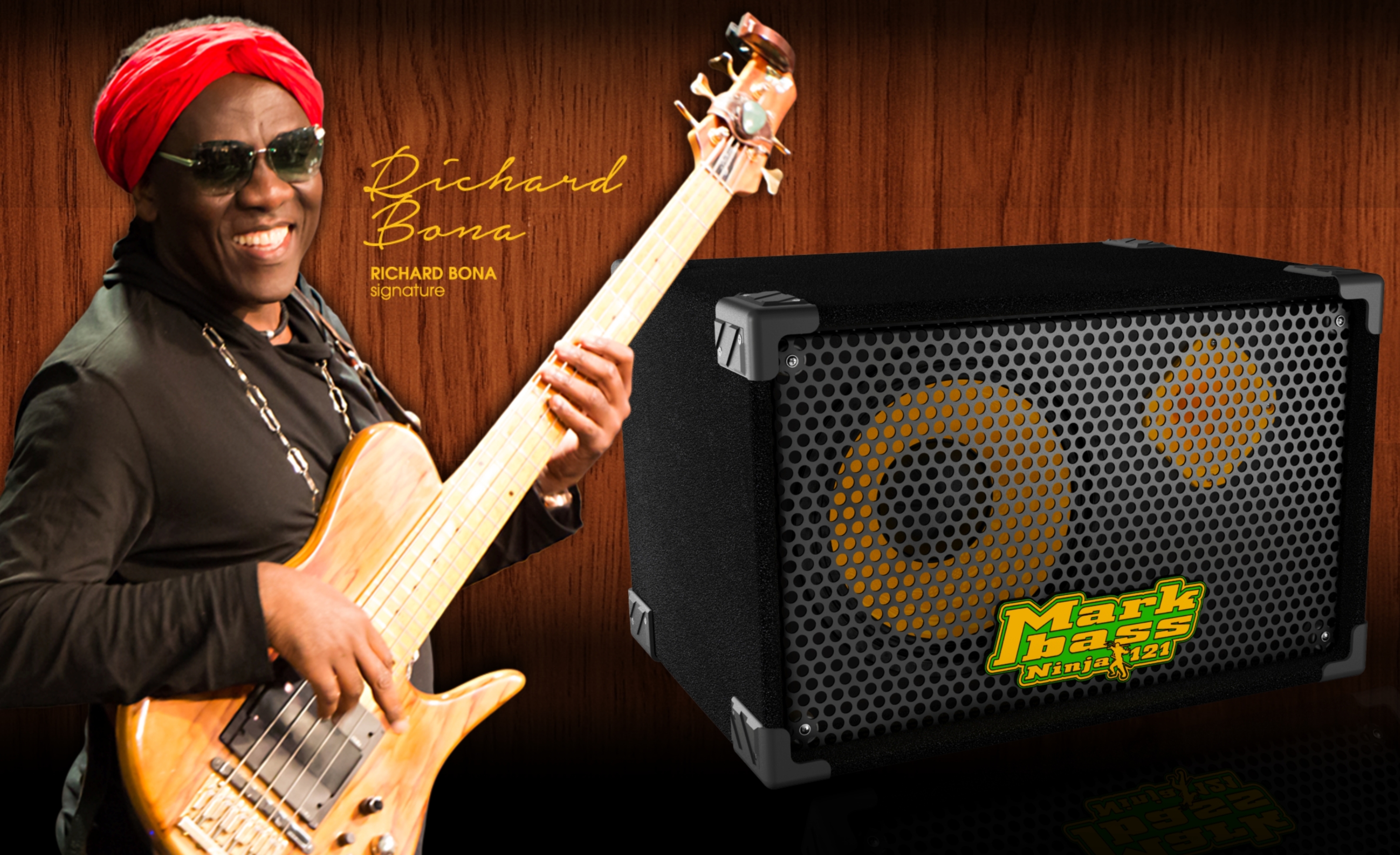 Markbass Traveler 121 Ninja - Richard Bona Signature - 1x12 800w 4-ohms - Bass amp cabinet - Variation 1