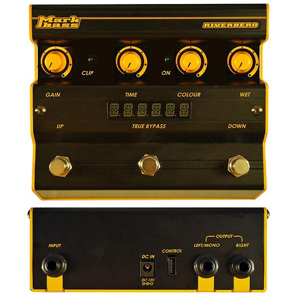 Markbass Riverbero Reverb, delay & echo effect pedal for bass