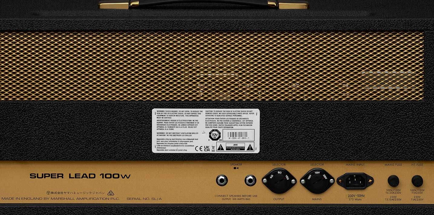 Marshall 1959 Modified Head 100w El34 - Electric guitar amp head - Variation 5