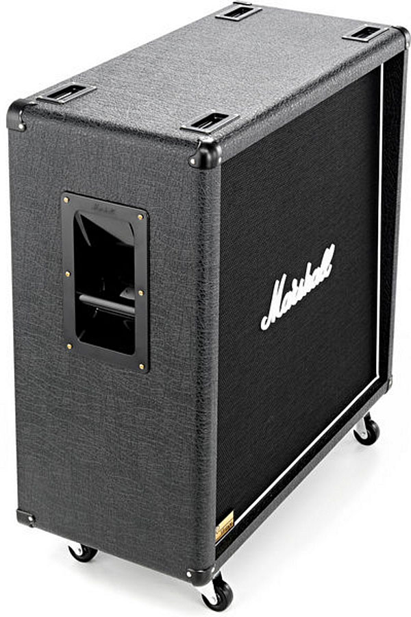 Marshall 1960bv Straight 4x12 280w 4/8/16-ohms Stereo Pan Droit - Electric guitar amp cabinet - Variation 1