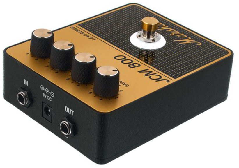 Marshall Amp Series Jcm 800 Lead Pedal - Overdrive, distortion & fuzz effect pedal - Variation 2