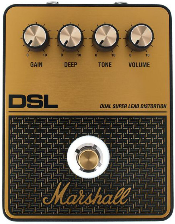 Marshall Amp Series Dsl Dual Super Lead Distortion Pedal - Overdrive, distortion & fuzz effect pedal - Main picture