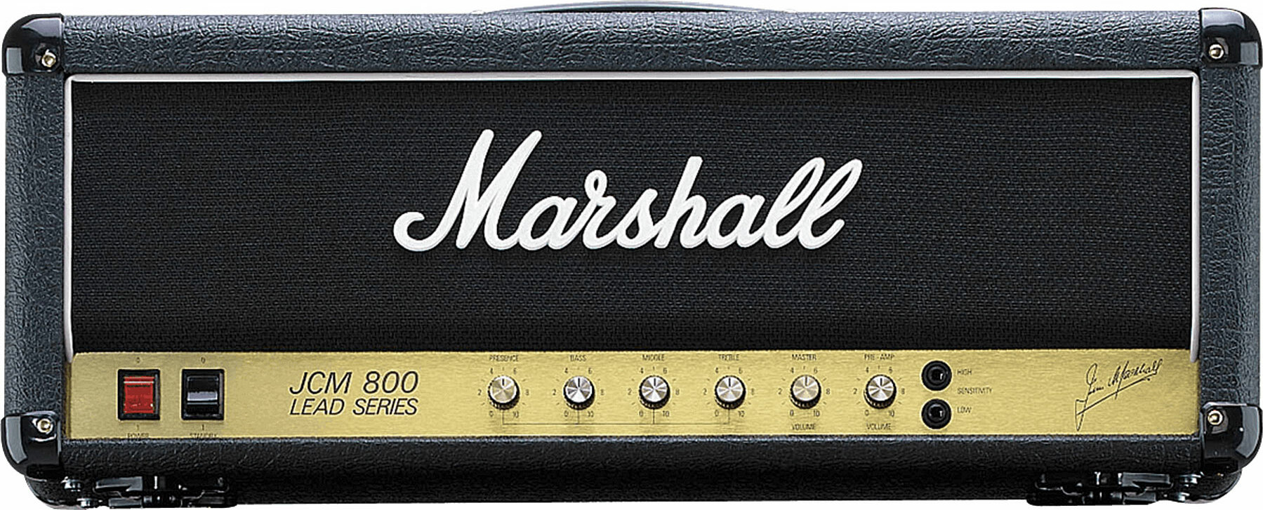 Marshall Jcm800 2203 Vintage Reissue 100w Black - Electric guitar amp head - Main picture