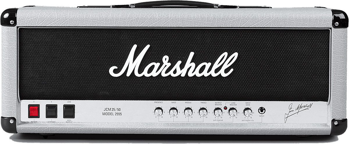 Marshall Jubilee Reissue 2555x Head 50/100w Silver - Electric guitar amp head - Main picture