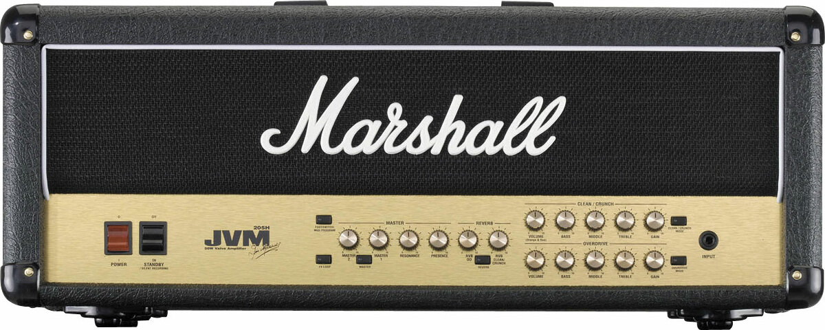 Marshall Jvm205h Head 50w - Electric guitar amp head - Main picture