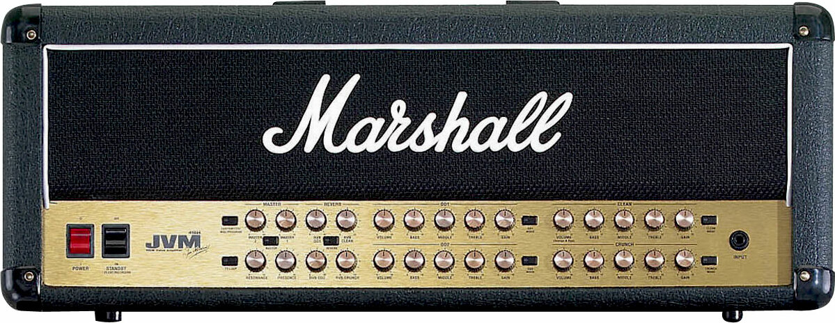 Marshall Jvm410h Head 100w Black - Electric guitar amp head - Main picture