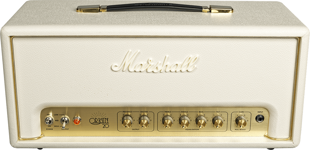 Marshall Origin 20 Head Cream Levant - Electric guitar amp head - Main picture