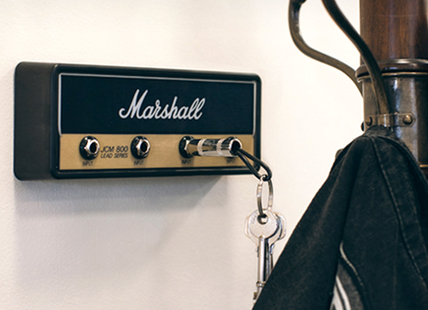 Marshall Jack Rack Key Holder Jcm800 Chequered - Key ring pendant - Variation 2