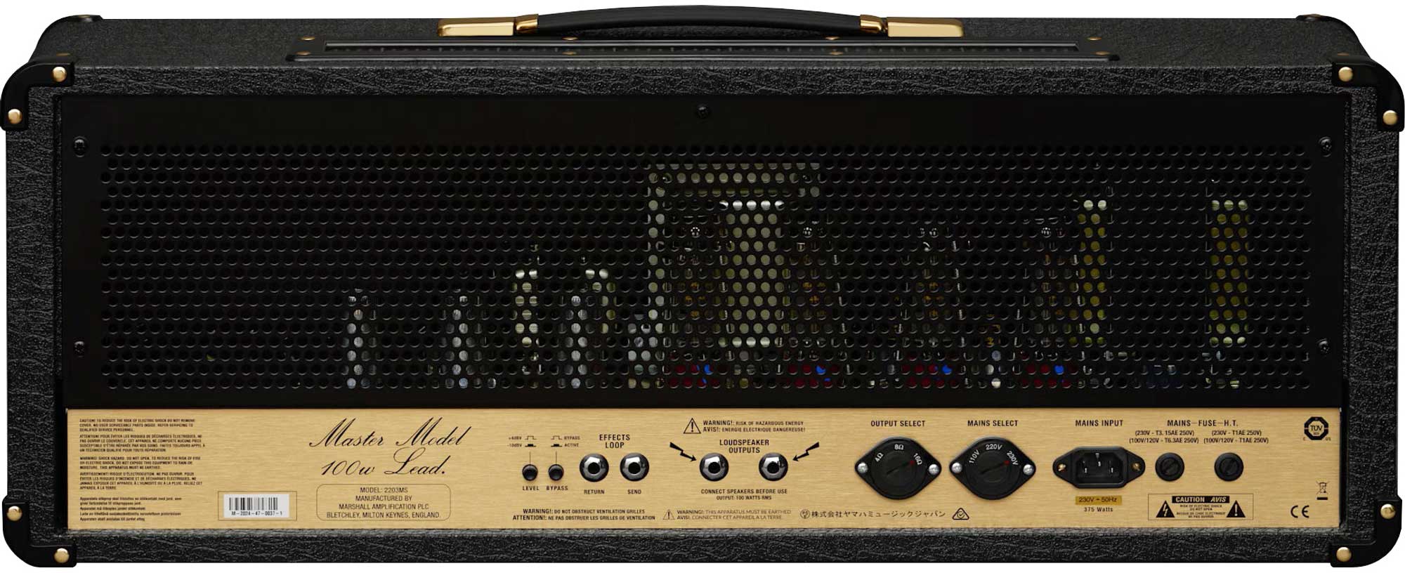 Marshall Jcm800 Modified Head 2203 100w El34 - Electric guitar amp head - Variation 2