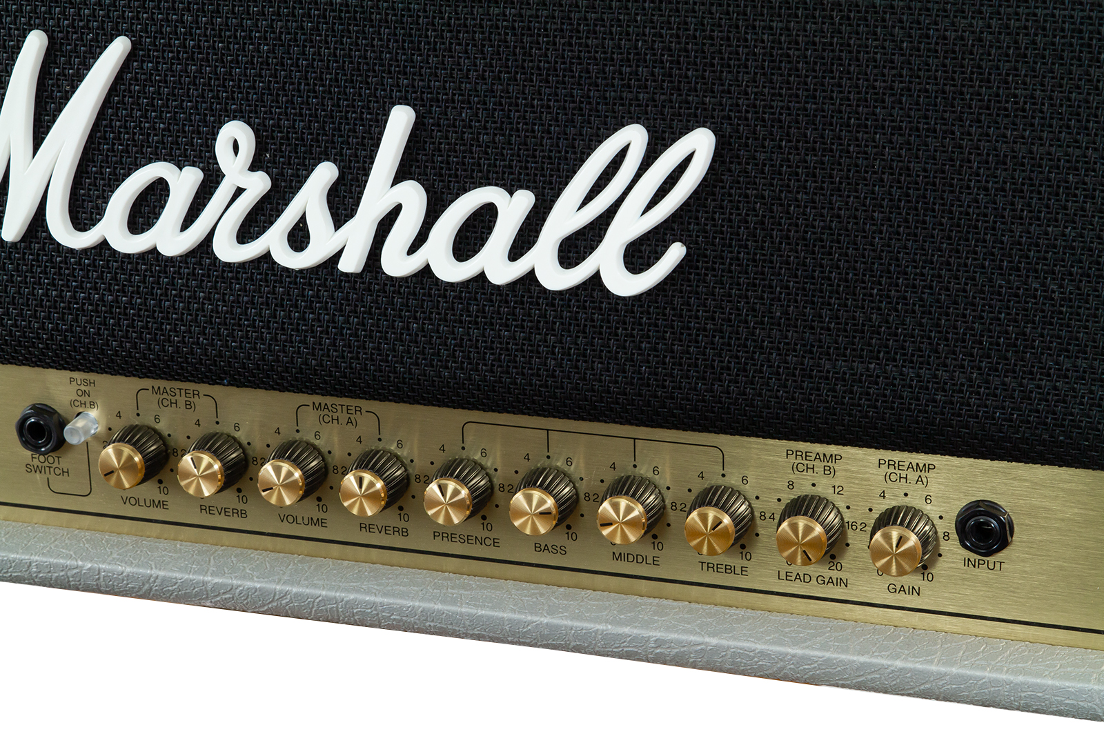 Marshall Jcm900 4100 Vintage Reissue Head 100w El34 Silver - Electric guitar amp head - Variation 3
