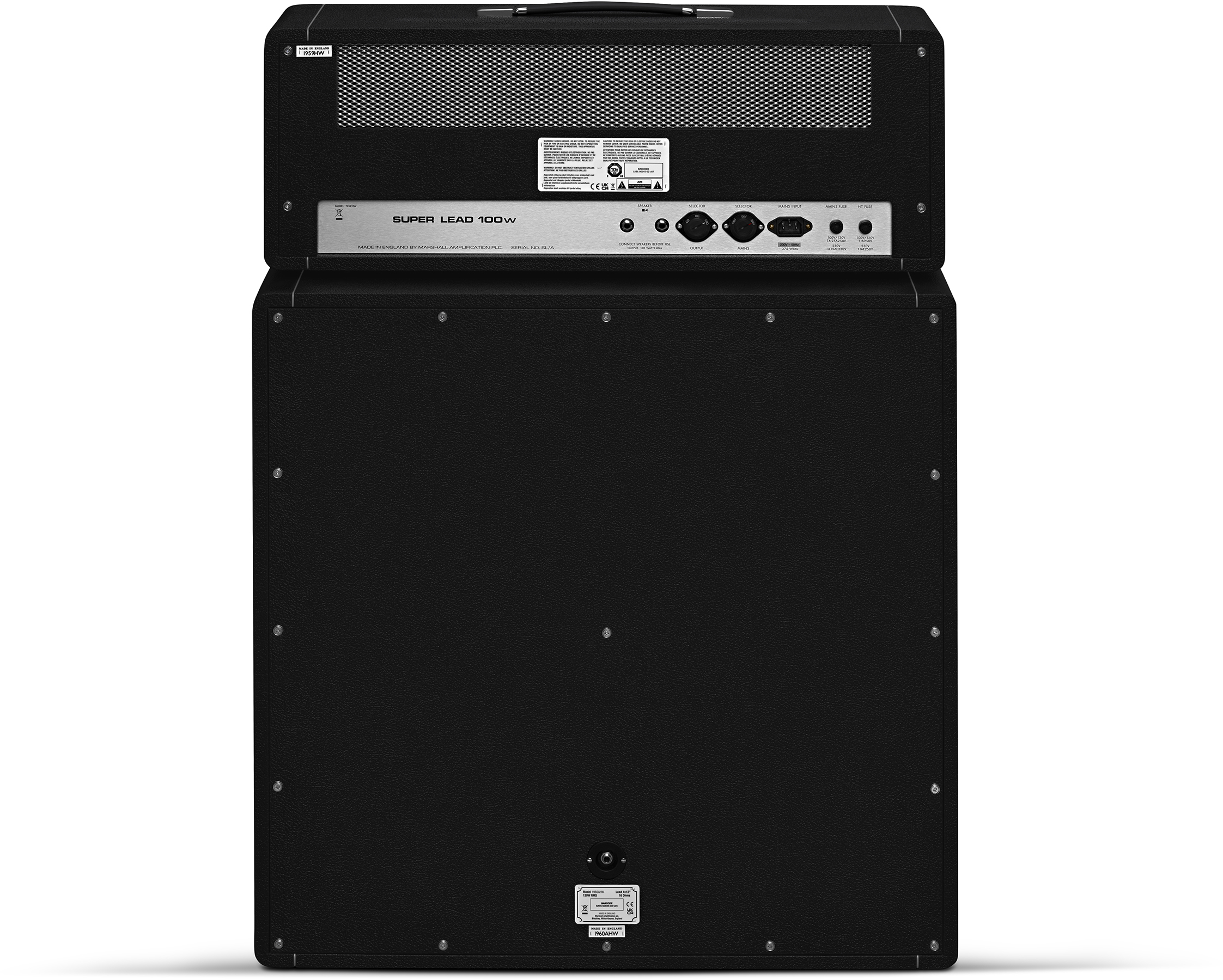 Marshall Jimi Hendrix 1959jmh Handwired Bundle Ltd 100w El34 4x12 - Electric guitar amp head - Variation 1