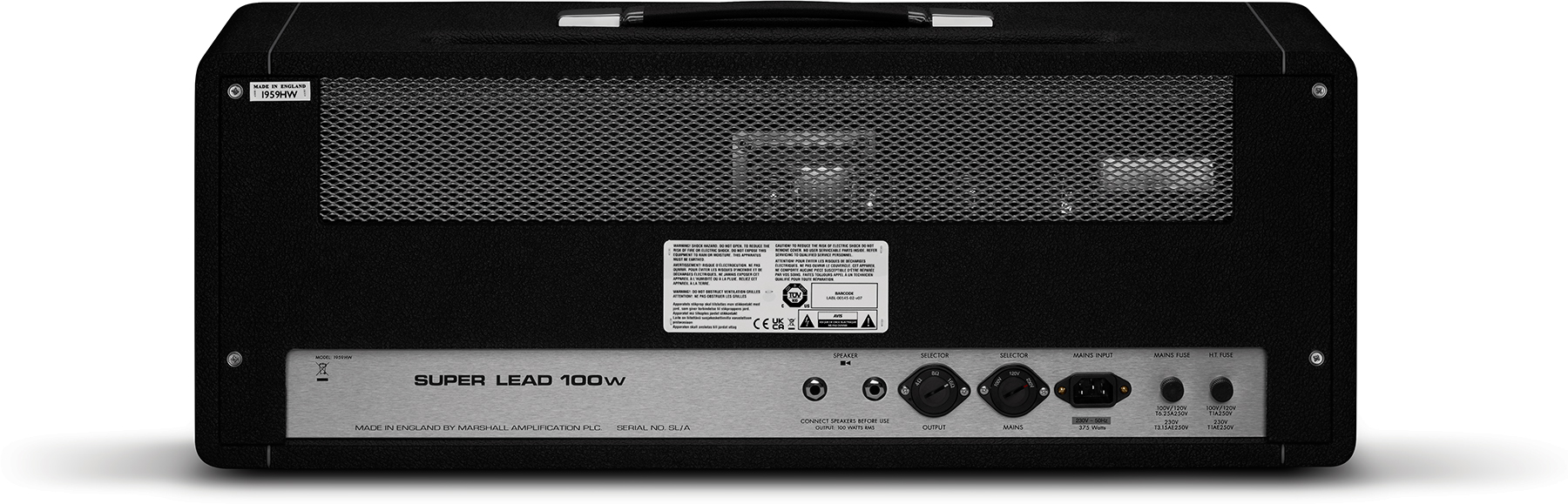 Marshall Jimi Hendrix 1959jmh Handwired Bundle Ltd 100w El34 4x12 - Electric guitar amp head - Variation 5