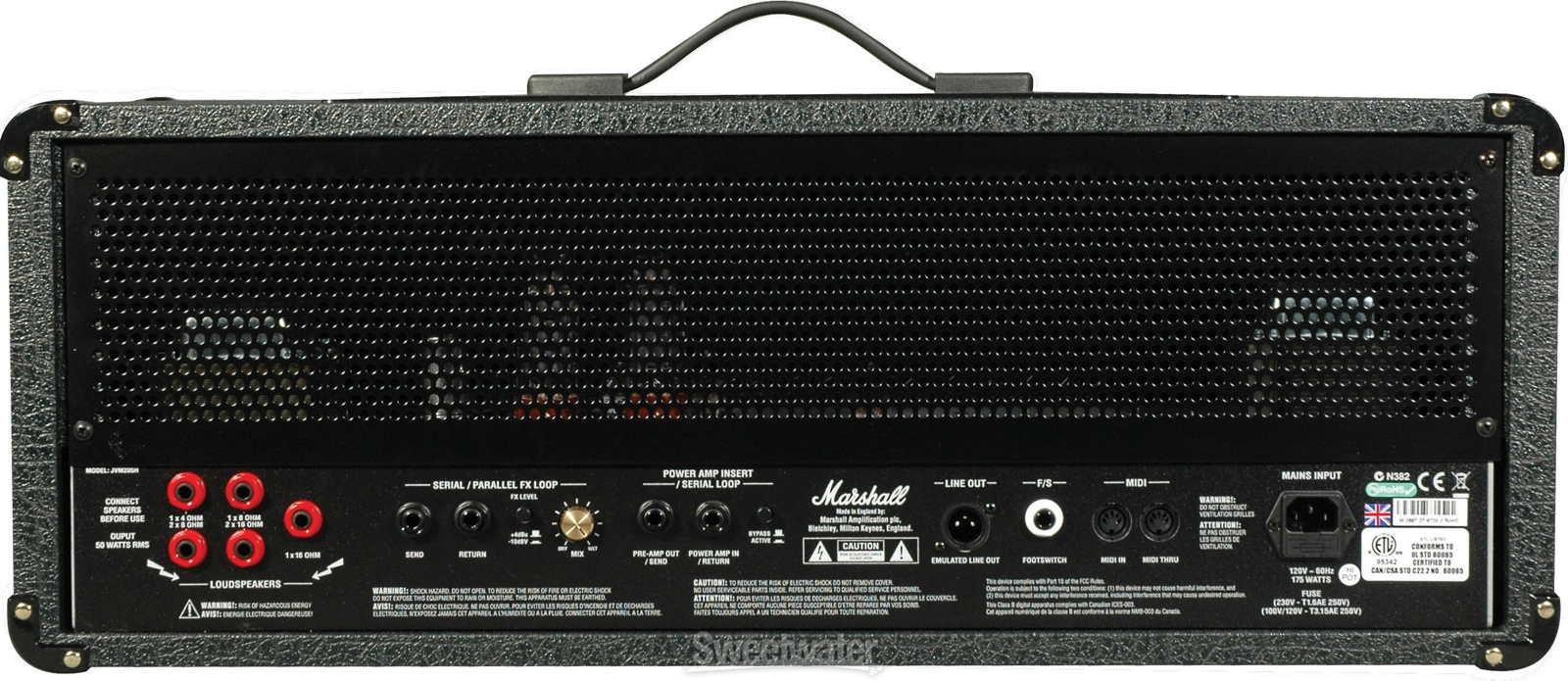 Marshall Jvm205h Head 50w - Electric guitar amp head - Variation 2