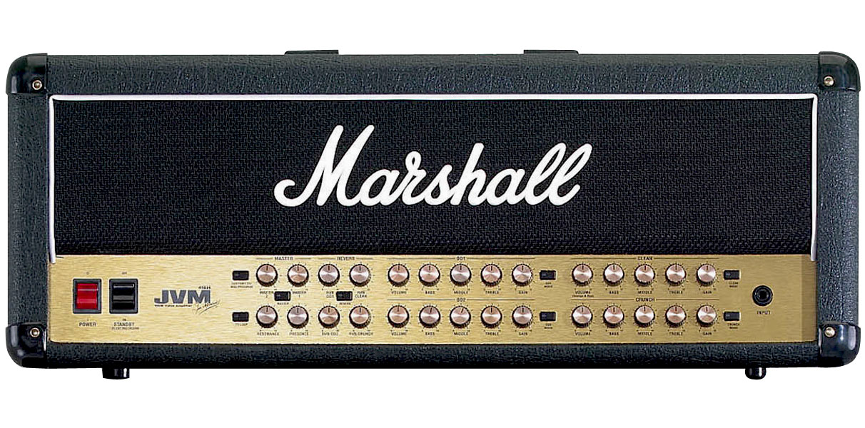 Electric guitar amp head Marshall JVM410H Head