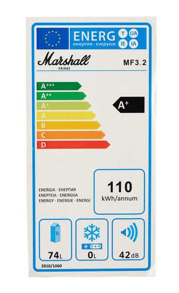 Marshall Fridge 3.2 - 74 Litres - Fridge - Variation 2