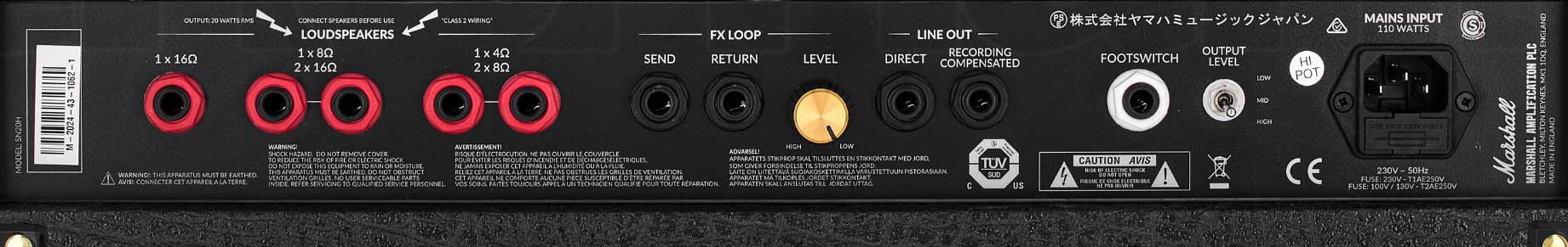 Marshall Studio 900 Head Sn20h 20w 5881 - Electric guitar amp head - Variation 3