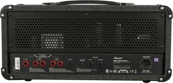 Electric guitar amp stack Marshall Studio Classic SC20H Head + SC212 Cab Stack - Stealth Black