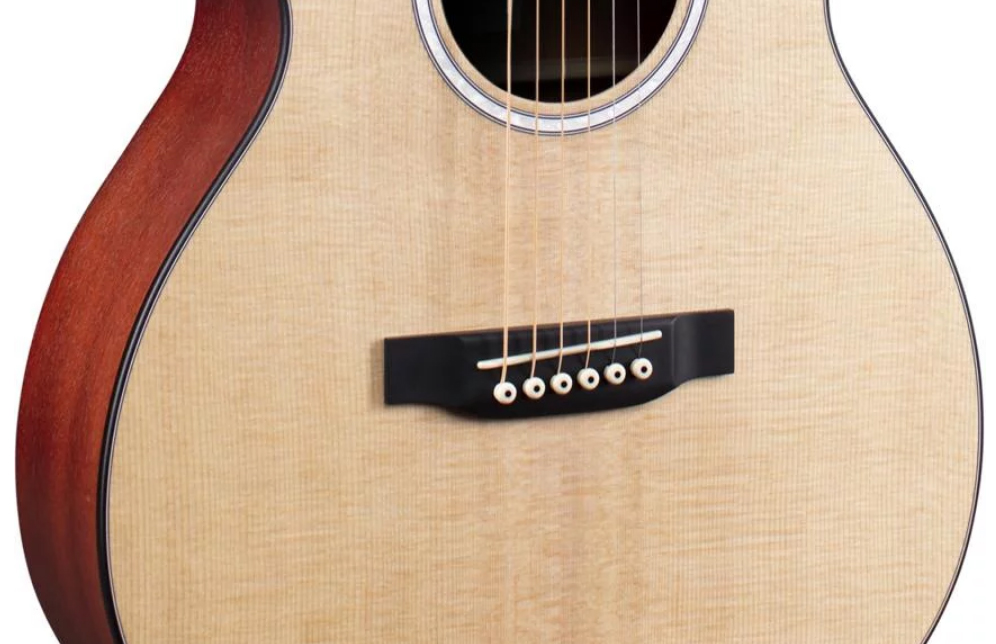Martin 000CJr-10E +Bag - natural satin Folk guitar
