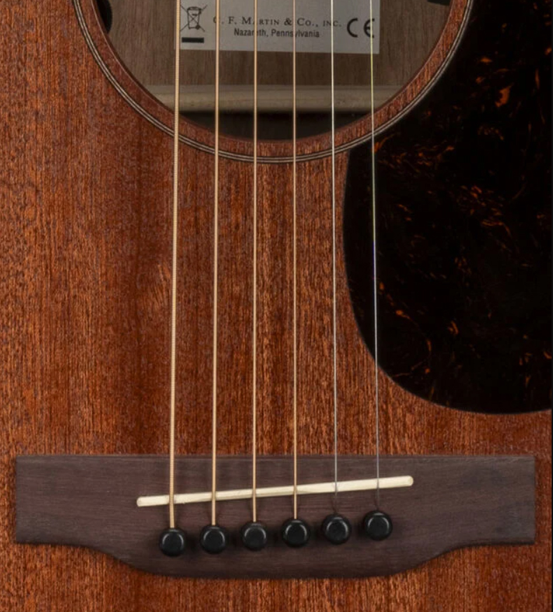 Martin 000jre Sapele Junior 000 15/16 Tout Sapele Ric - Natural Satin - Folk guitar - Variation 2