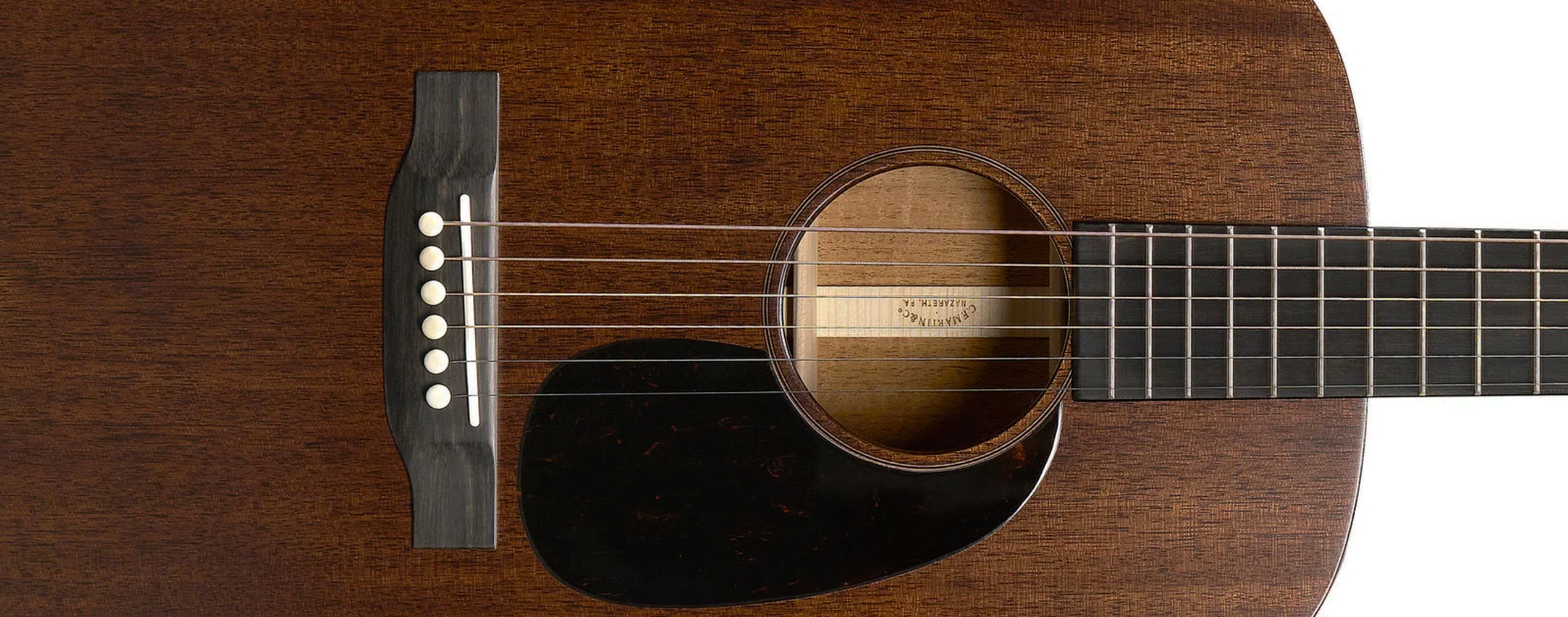 Martin 017 Standard Golden Era Shsc Tout Acajou Eb - Natural Satin - Folk guitar - Variation 2