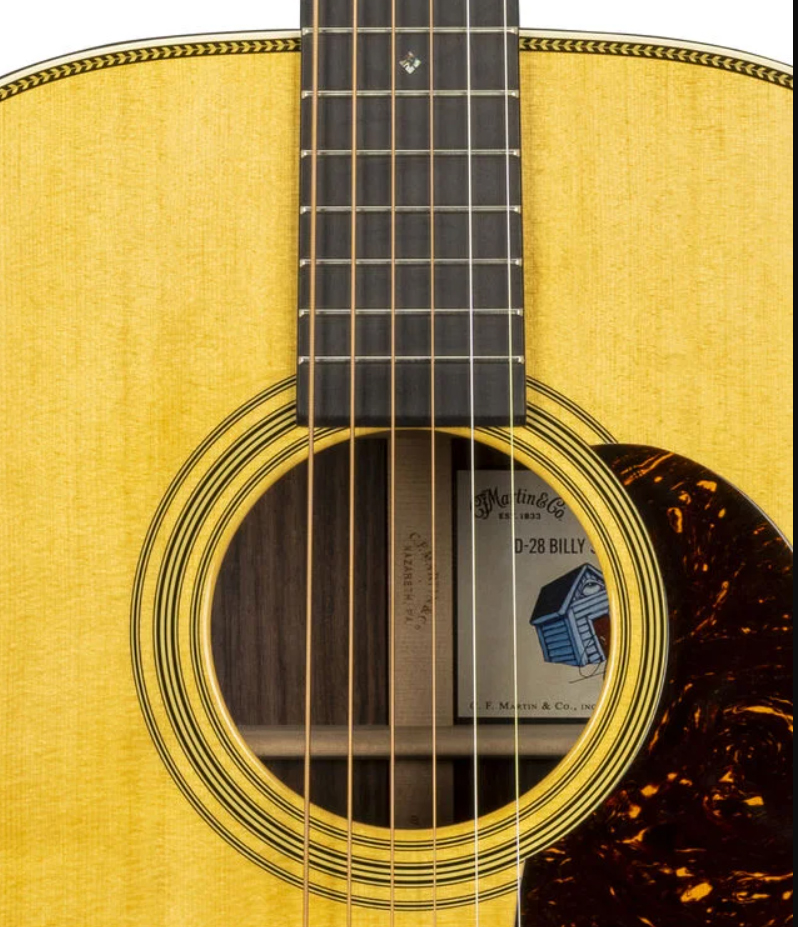Martin Billy Strings D28 Lh Dreadnought Gaucher Epicea Palissandre Eb - Natural Antique Toner - Folk guitar - Variation 2
