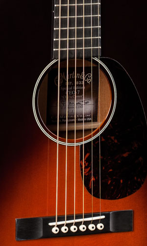 Martin Ceo-7 Custom Signature Edition 00 Grand Concert Epicea Acajou Eb - Autumn Sunset Burst - Acoustic guitar & electro - Variation 2