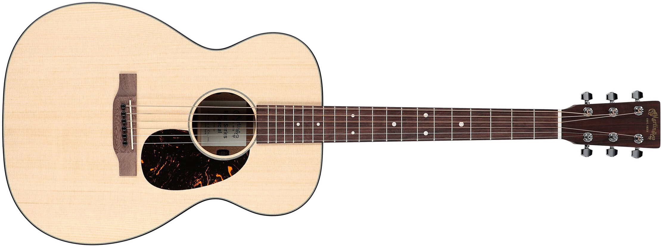 Martin 00-10e Special Road Grand Concert Shsc Epicea Sapele Rit - Natural Satin - Folk guitar - Main picture