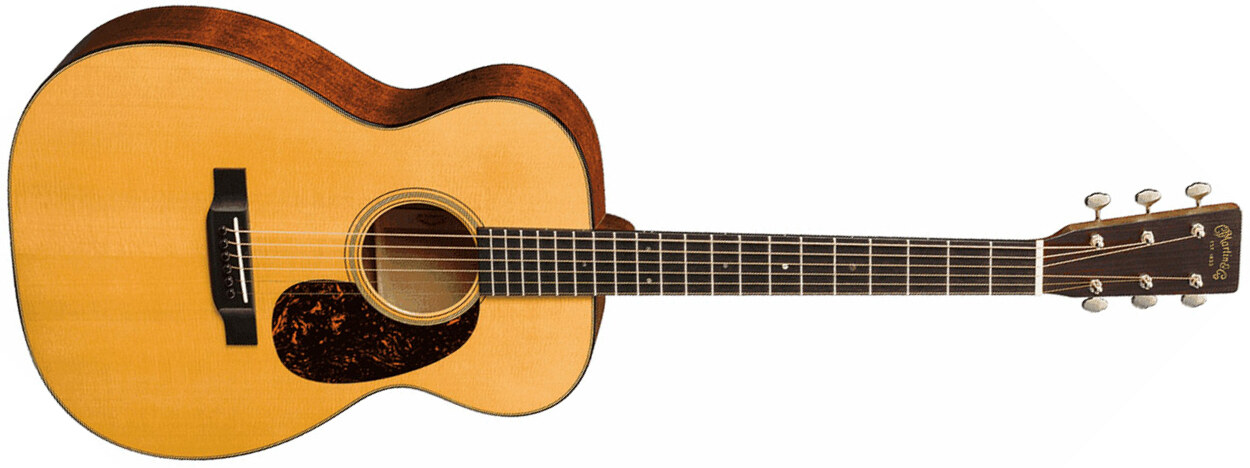 Martin 00-18 Standard Grand Concert Epicea Acajou - Natural - Acoustic guitar & electro - Main picture