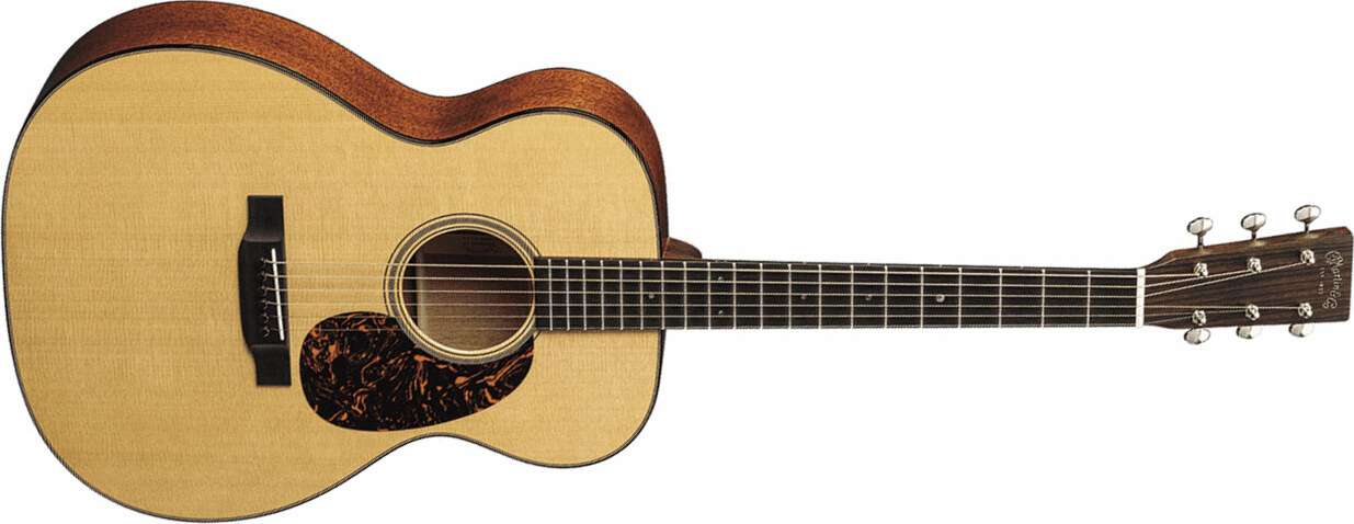 Martin 000-18 Standard Auditorium Epicea Acajou - Natural - Acoustic guitar & electro - Main picture