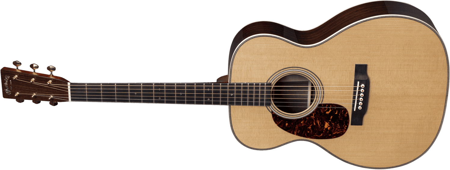 Martin 000-28 Modern Deluxe Lh Auditorium Epicea Palissandre Eb - Natural - Acoustic guitar & electro - Main picture