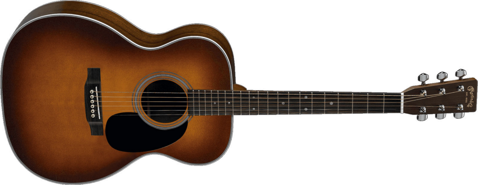 Martin 000-28 Standard Re-imagined Auditorium Epicea Palissandre Eb - Amberstone - Acoustic guitar & electro - Main picture