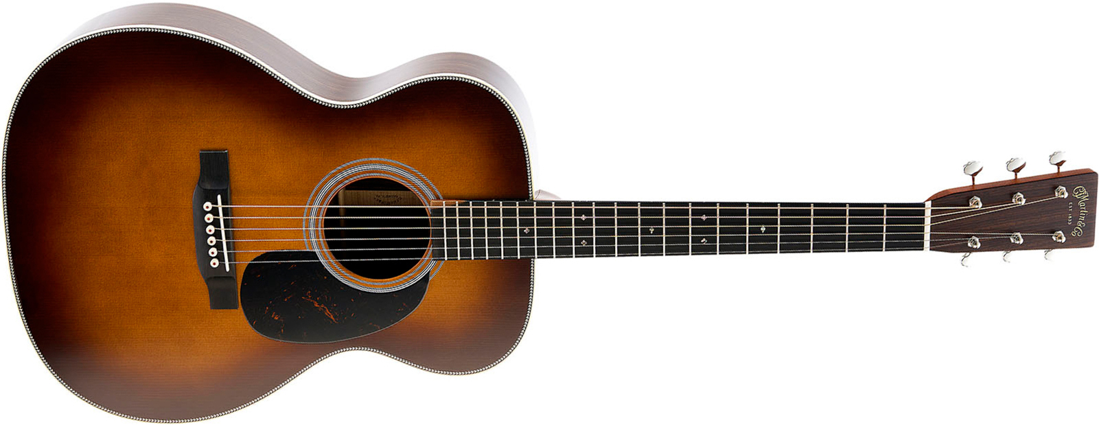 Martin 00028 Standard Golden Era 000 Shsc Epicea Palissandre Eb - Gloss 1933 Ambertone - Folk guitar - Main picture