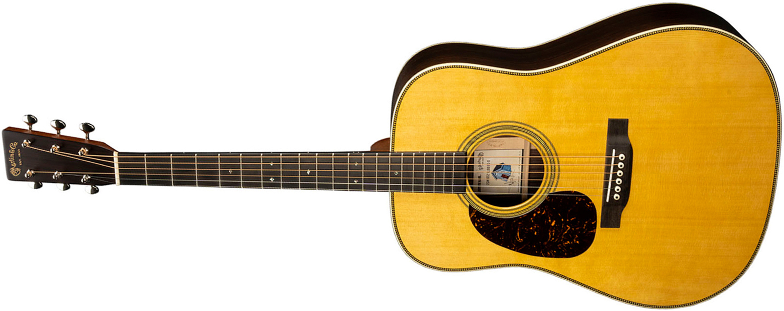 Martin Billy Strings D28 Lh Dreadnought Gaucher Epicea Palissandre Eb - Natural Antique Toner - Folk guitar - Main picture