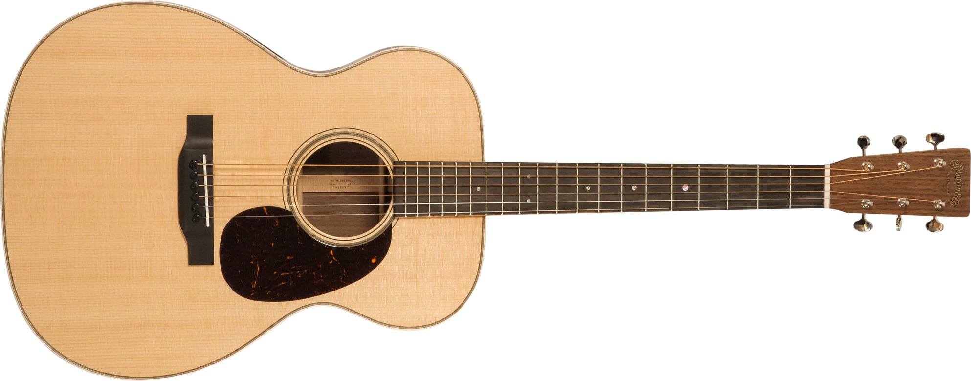 Martin Custom Shop 000 Shsc Epicea / Black Walnut Eb #2929870 - Natural - Folk guitar - Main picture