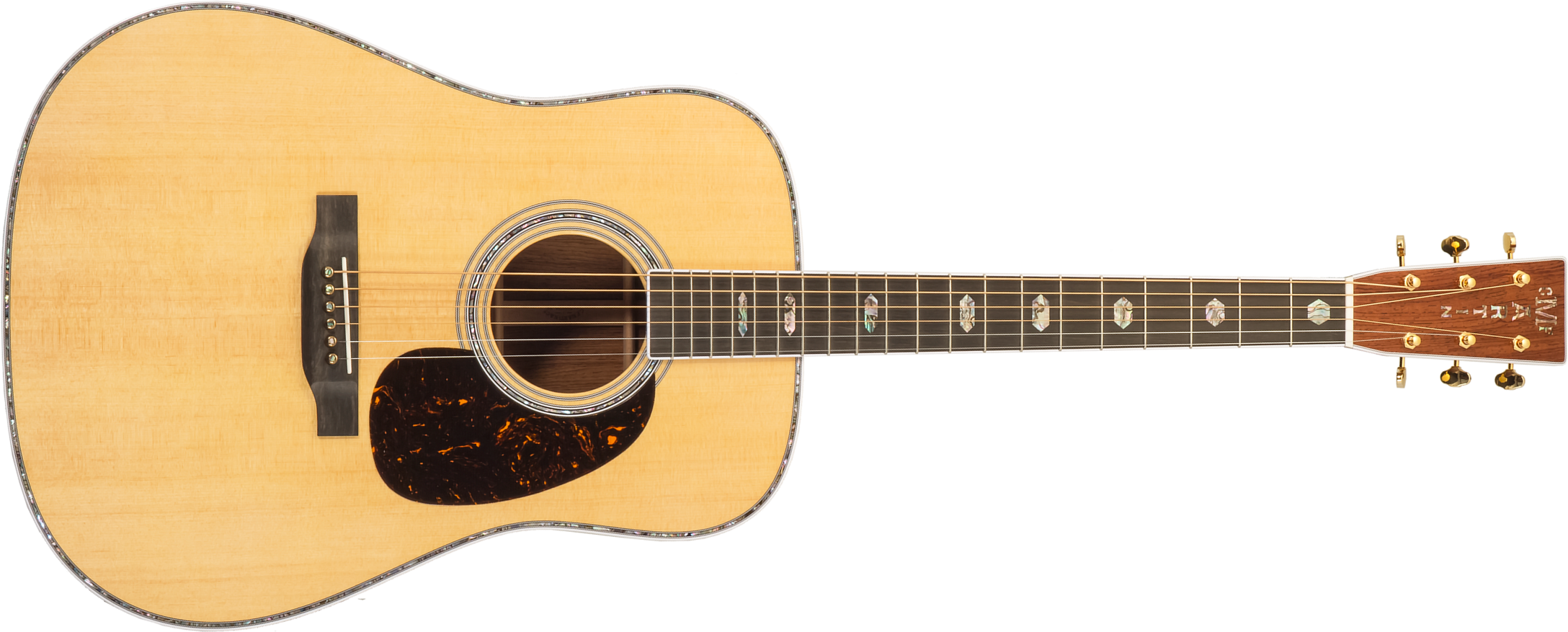 Martin Custom Shop Cs-d-c23036414 Dreadnought Epicea Sitka / Palissandre Guatemala Eb #2816486 - Natural Aging Toner - Folk guitar - Main picture