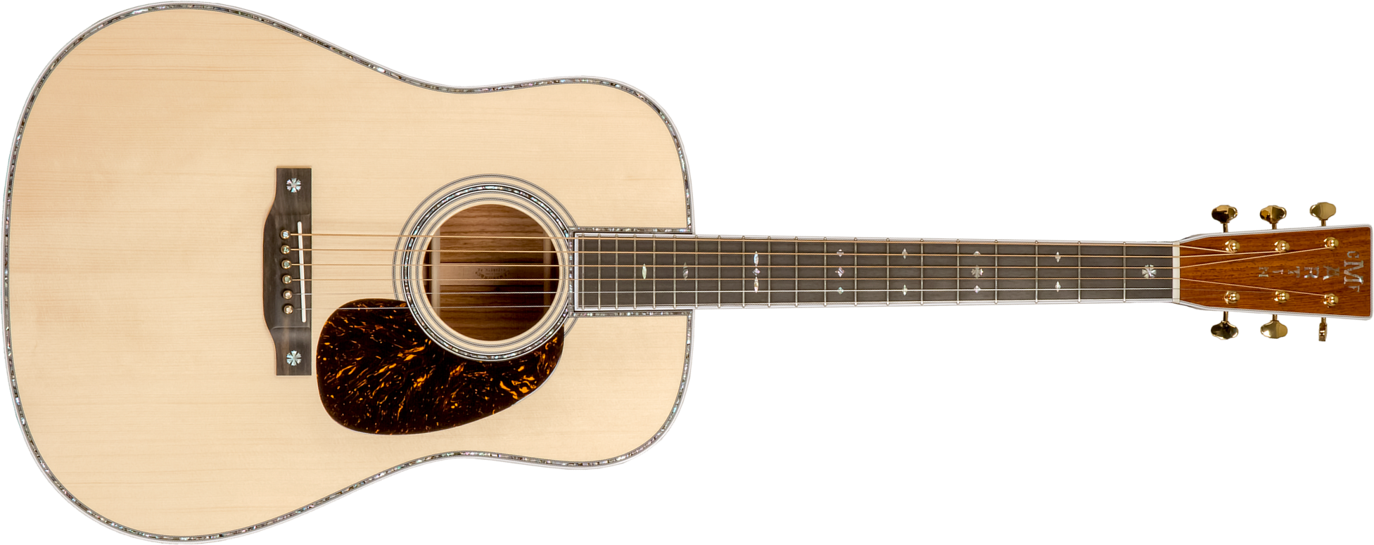Martin Custom Shop Cs-d-c23036416 Dreadnought Epicea Palissandre Eb #2816485 - Natural - Folk guitar - Main picture