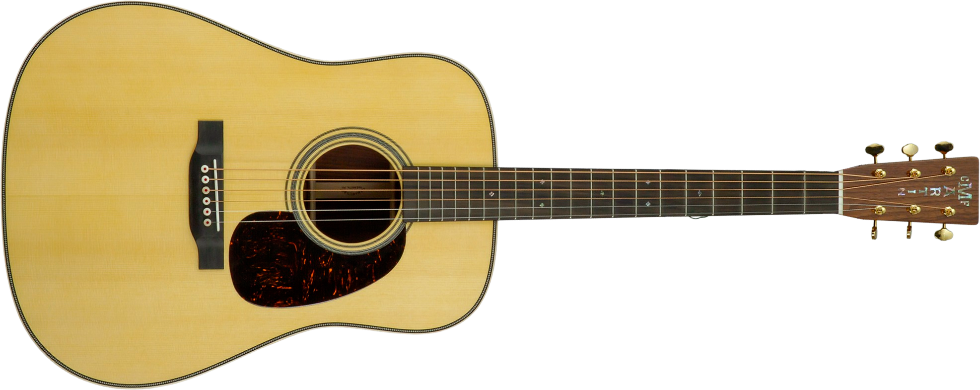 Martin Custom Shop Cs-d-c24055346 Dreadnought Epicea Carpates / Palissandre Guatemala Eb #2997714 - Natural Aging Toner - Dreadnought guitar - Main pi